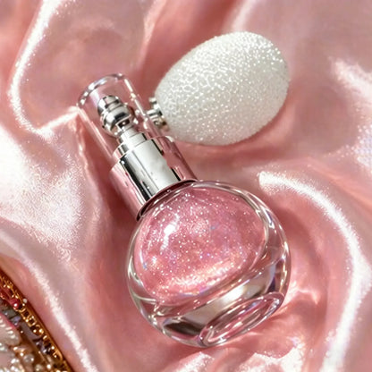⏳🔥Last Day-Buy 1 Get 1 Free🔥⏰Glitter Powder Spray, Loose Shimmer Powder, Highlighter Spray Makeup for Face Body Hair, Lasting Glitter Hairspray, Cosmetic Sparkling Body Makeup