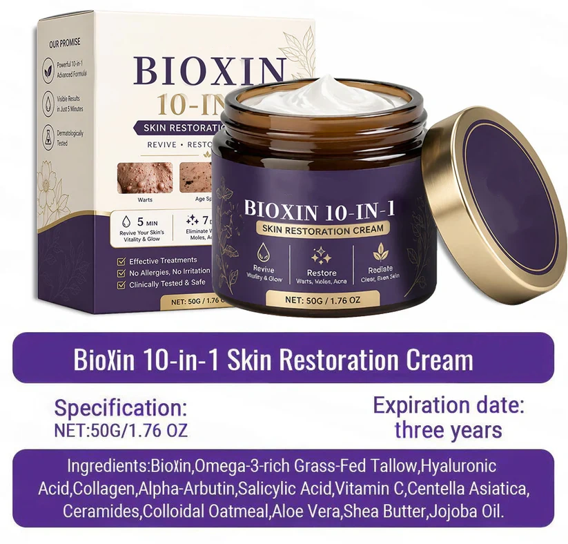 ✨Bioxin 10-in-1 Skin Comfort Cream🍀