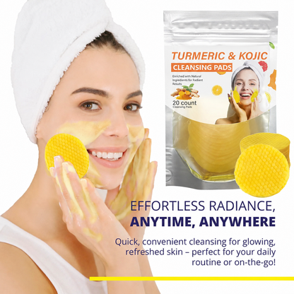 Turmeric Cleansing Exfoliating Pads Facial Cleansing Skincare, cleansing, skin care, Turmeric Comfort Cleanser Facial Wash
