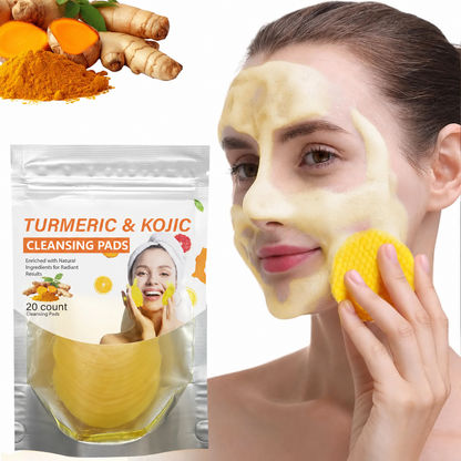 Turmeric Cleansing Exfoliating Pads Facial Cleansing Skincare, cleansing, skin care, Turmeric Comfort Cleanser Facial Wash