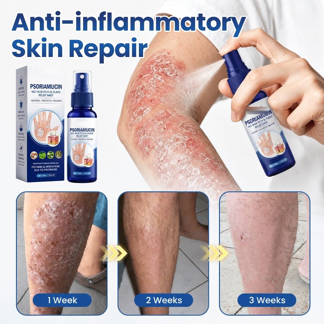Targeted care for itchy flaky skin