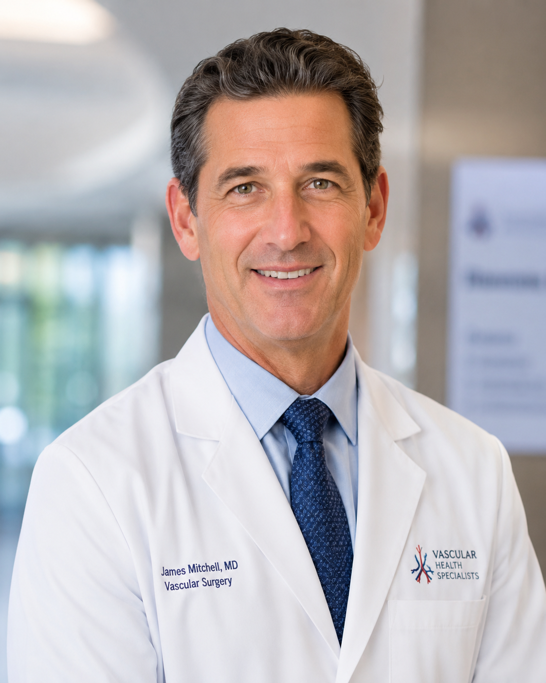 Dr. James Mitchell, vascular surgery specialist
